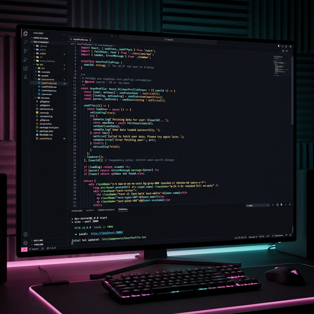React Component Code