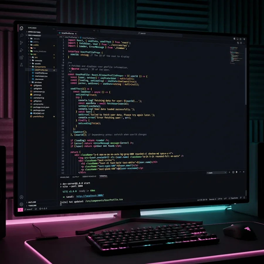 React Component Code