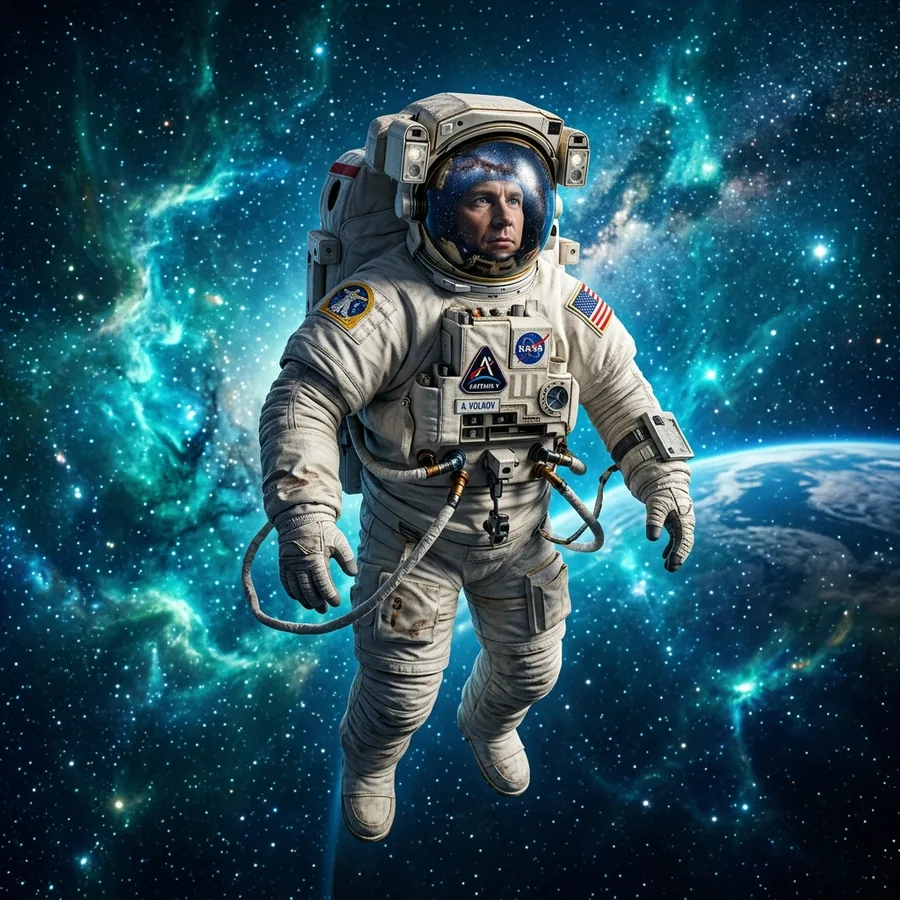 Astronaut 4K portrait